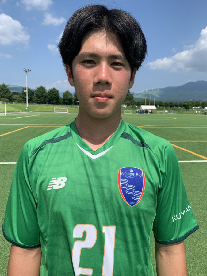 上村 柊斗 ソレッソ熊本 日本クラブユースサッカー選手権 U 15 大会公式hp